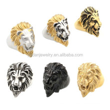 Hot Sale Stainless Steel Lion Head Ring